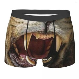 Calzoncillos Roaring Lion Funny Big Teeth Bragas de algodón Ropa interior para hombres Pantalones cortos cómodos Calzoncillos tipo bóxer