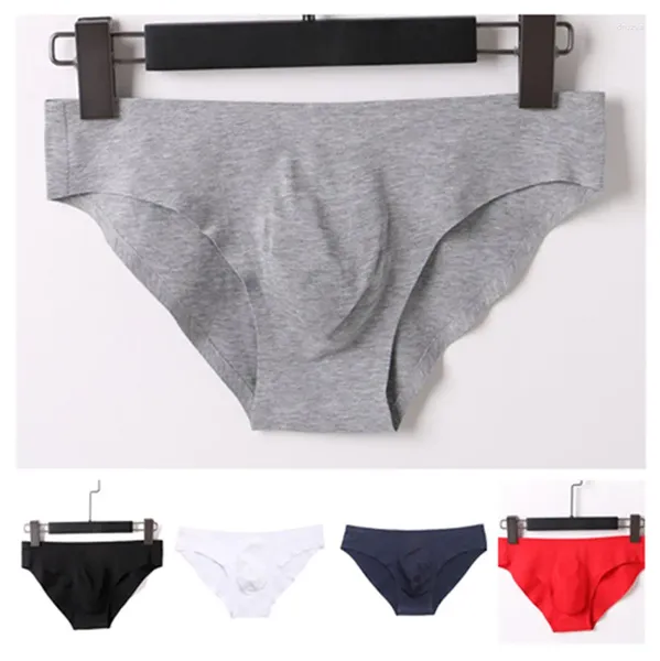 Sous-vêtements Ropa Intérieur Hombre Sous-vêtements sexy Hommes Coton Modal Tissu 3D En relief U-convexe Non Couture Bragas Sexys Culottes Cueca