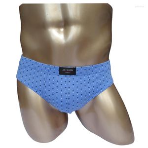 Onderbroek verkopen mannen ondergoed stam shorts sexy cotton cotton heren printen groothandel midden taille briefs 3 stcs/lot