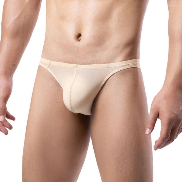 Sous-vêtements Sexy Bikini G-String Fesses Creux String Hommes Sous-Vêtements Sans Couture Invisible No Show Strings Jockstrap Gay Briefs Cock Pouch