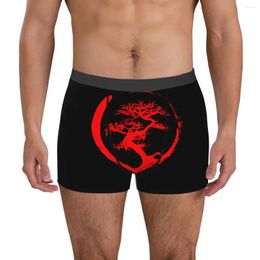 Sous-vêtements Sexy Enso Circle et Bonsai 14 Boxer pour hommes Slip d'hiver Portable Graphique Vintage Sous-vêtement Cool