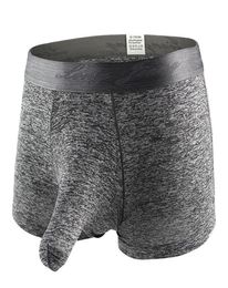 Onderbroek sexy mode mannen u convex penis buis boksers man pouch olifant jockstrap ondergoed gay man man pure grappige shorts panties1033270