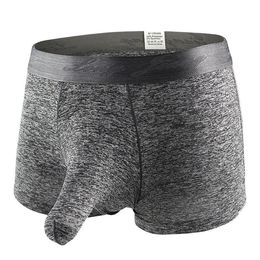 Onderbroek Sexy Mode Mannen U Bolle Penis Buis Boxers Man Pouch Olifant Jockstrap Ondergoed Homo Man Sheer Grappige Shorts panties2000