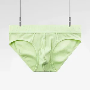 Sous-pants Sexy Low-Rise Panties Men Colon Color Briefs