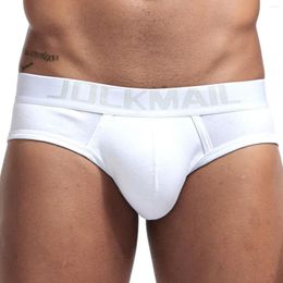 Onderbroek sexy mannen briefs mannelijk ondergoed slip hombre calzoncillos katoen groot zakje jockstrap ademend