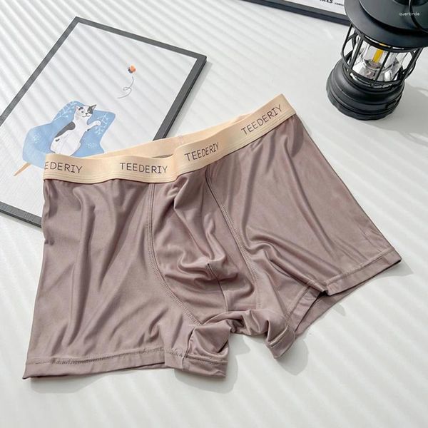 Sous-pants hommes sexy Boxer Boxer Mid-Rise Super Soft Brief