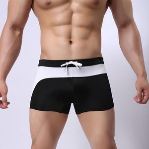 Calzoncillos Sexy Boxer para hombres cómodo suave Gay ropa interior para hombres lencería moda estiramiento Sissy Jockstrap bragas natación hombre