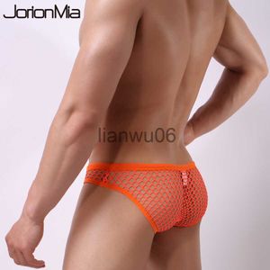 Slip Sexy Men's Underwear Front Convex See Through Mens Briefs Confortable Respirant Élastique Sac Haute Qualité Slip Homme HT010 J230713