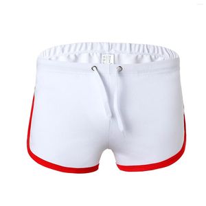 Slip Sexy Hommes Sous-Vêtements Boxers Shorts Modail Cuecas Maille U Poche Convexe Conception Calzoncillos Slip Gay
