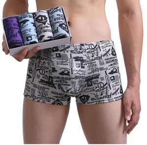 Onderbroek sexy mannen ondergoed comfortabele man boksershorts naadloze ademende mannelijke slipjes shorts onder slijtage broek bokser groot formaat l-4xl