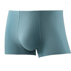 Onderbroek Sexy Mannen Ondergoed Modale Boxers Shorts Hombre Naadloze Slipje Man Effen Comfortabele U Bolle Pouch Cueca Calzoncillo