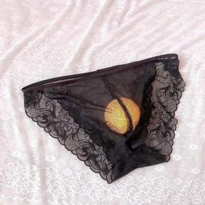 Onderbroek sexy mannen dames slipje kanten briefs mesh pure bulge pouch bikini string unisex ondergoed koppels kleding lingerie