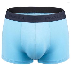 Onderbroek Sexy Heren Boxer Briefs Klassieke Ondergoed Shorts U Bolle Zakje Slipje Laagbouw Ademend Vochtopname Boxers