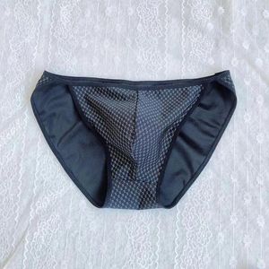 Sous-vêtements Sexy Hommes Imprimer Slips Low Rise Lingerie Bulge Poche Sous-Vêtements Homme String Grande Taille U Convexe Personnalité