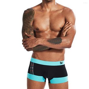 Sous-pants Sexy Mens Underwear Boxer Shorts Trunks Breathable Ice Silk Male Pantes CUECAS GAY XLI221