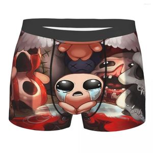 Calzoncillos Sexy The Binding Of Isaac Video Cartoon Game Boxers Shorts Calzoncillos cómodos para hombres Ropa interior