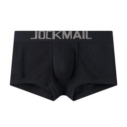 Calzoncillos Ropa interior sexy Hombres Boxer Hombre Algodón Ajustable Cockstrap Bulge Pouch Boxershorts Trunks Gay Men's Panties