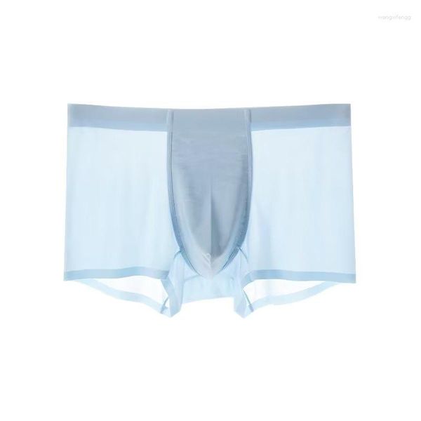 Calzoncillos cortos de moda para hombre, Boxers de cintura media, antibacterianos, transpirables, cómodos, bragas para niños