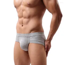 Sous-vêtements Shujin hommes sous-vêtements sexy respirant slips shorts confortables couleur unie hommes brève culotte taille basse 14 couleurs