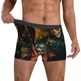 Caleçon Silent Hill sous-vêtements impression Boxer Shorts haute qualité hommes culottes respirant slips idée cadeau