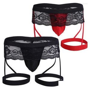 Slip Sissy Pouch Panties Mens Lace Enhance Bikini Briefs Gay Man Y String Avec Jarretière Discothèque Érotique T6 Drop Delivery Appa Dhgf8