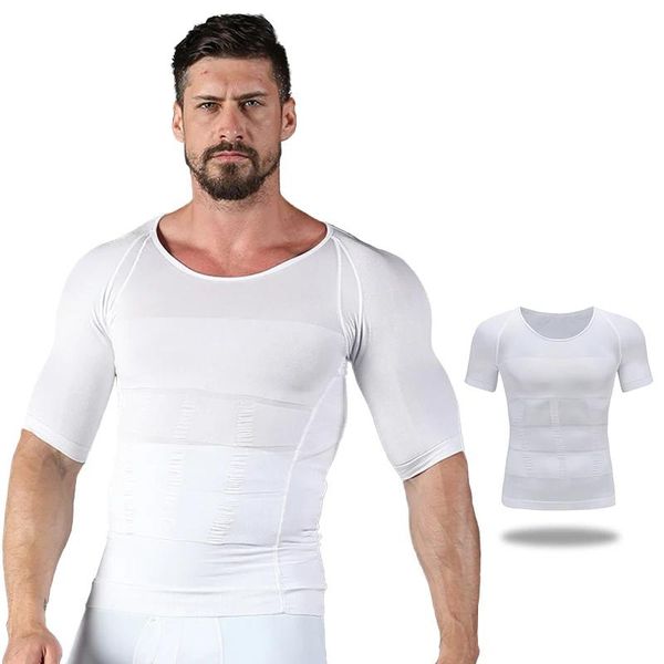 Sous-pants Slimming Gest Men's Slimming Underwear Body Shaper Taist Cincher Corset Men Shaper Vest Corps Saminming Talmy Bodly Corps Shapewear