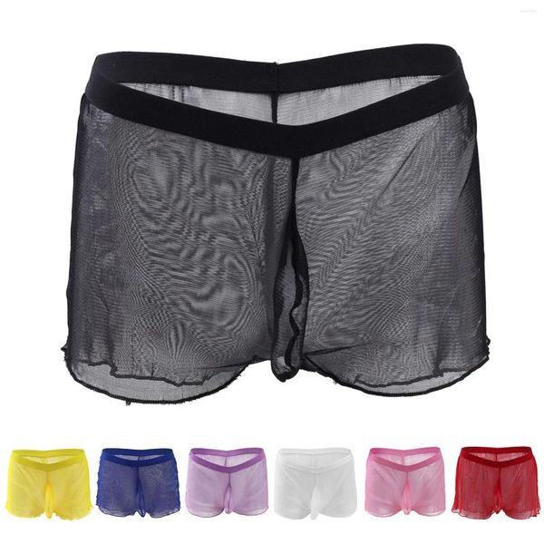 Calzoncillos con cordón para hombre, moda informal, Sexy, Mini Tanga, ropa interior, pantalones, ramo de encaje, cajas de aperitivos de carne para hombres y adultos