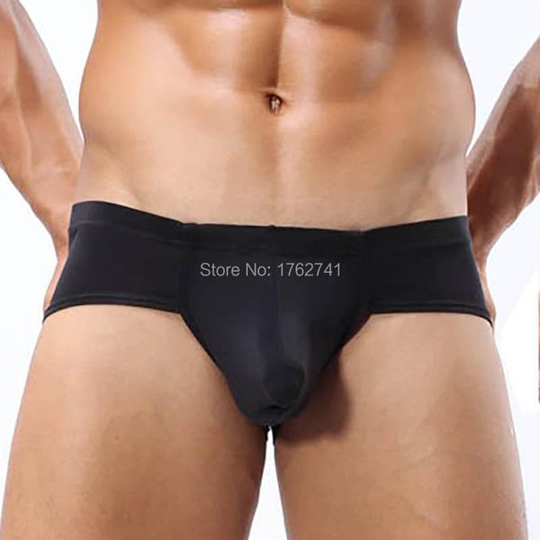 Sous-vêtements Super Smooth Cuecas Hommes Bulge Poche Mini Bikini Slips Sous-Vêtements Mince Slip Homme Mens Jock Strap