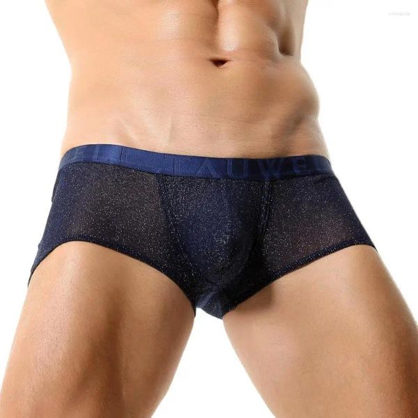 Calzoncillos 2023 ropa interior hombres boxeadores malla transpirable sexy cintura baja boxershorts boxeador para hombre