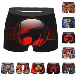 Underpants ThunderCats Logo Boxer Shorts Mannen 3D Print Mannelijke Zachte Ondergoed Slipje Slips