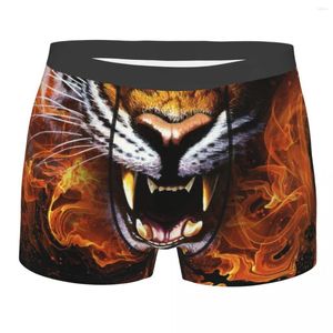 Onderbroek Tiger Pattern Boxer shorts voor Homme Sexy 3D -geprinte wilde dieren ondergoed slipjes briefs Breathbale