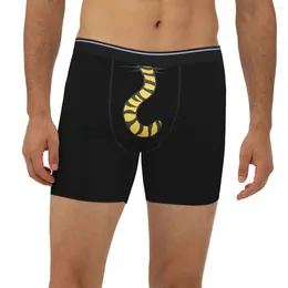 Sous-vêtements Tiger Tail Cartoon drôle respirant culotte Spoof sous-vêtements masculins Boxer slips étendus