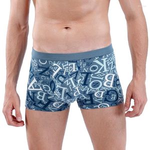 Onderbroek tj-tianjun mannen geprinte gekamde katoenen boksers shorts mid wiast u-convex tas ontwerp ademend hip wrap boy mode ondergoed
