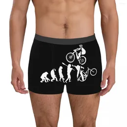 Onderbroeken Onderkleding Mountainbike Evolution Fietsen 7 Exotische Boxershorts voor heren Schattig Humor Grafisch Herfst Draagbaar