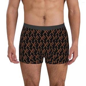 Sous-vêtements Sous-vêtements Dieu de la guerre Runes 10 Boxer sexy pour hommes Unique Blague drôle Automne Wearable