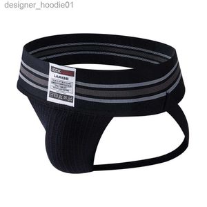 JOCKMAIL Sexy hommes sous-vêtements slips athlétique Jock Strap Supporter hommes Jockstrap naturellement profilé ceinture 7 couleurs MXXL taille 230328 L230