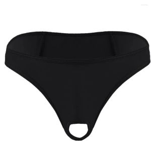 Sous-vêtements sous les sous-vêtements Gong G-string Trou avant Micro Mens Lingerie Bikini Big Buste pour femmes Drop Deliver Delivery Apparel DH9AG