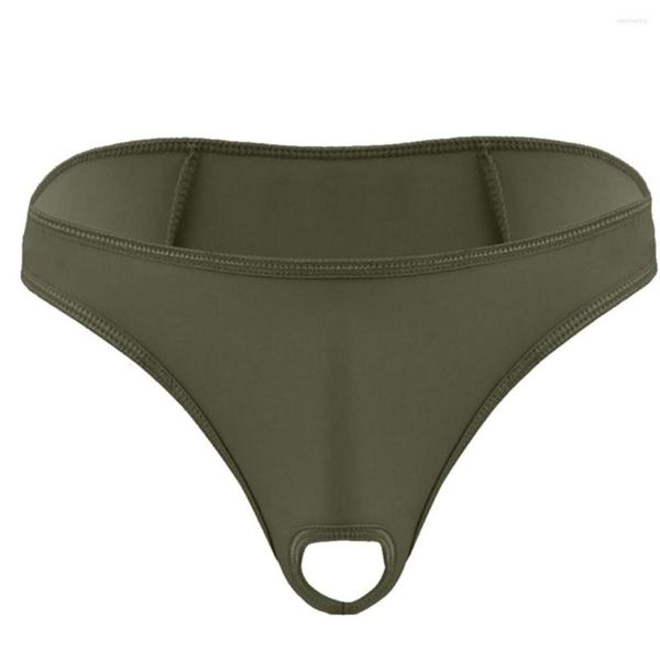 Calzoncillos ropa interior tanga tanga agujero delantero micro lencería para hombre bikini busto grande para mujeres la mejor calidad