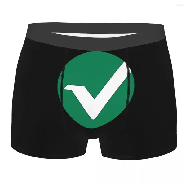 Calzoncillos VTC Vertcoin Btc Homme Bragas Ropa interior masculina Imprimir Pareja Sexy Set Calecon