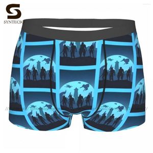 Sous-vêtements Warframe Sous-vêtements Douanes Polyester Pouch Trunk Trenky Teen Stretch Boxer Brief