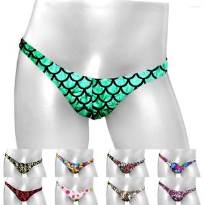 Sous-vêtements femmes sexy imprimé slips bikini culotte confortable taille basse élastique sous-vêtements mâle lingerie vêtements de nuit maillots de bain maillots de bain