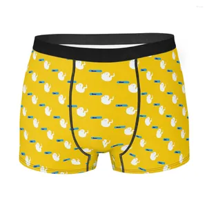 Calzoncillos Amarillo Fantasma Diseño De Desaprobación Bragas Breathbale Ropa Interior De Los Hombres Ventilar Pantalones Cortos Boxer Briefs