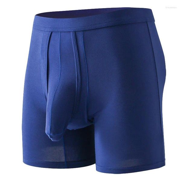 Sous-vêtements de séparation pour jeunes, sous-vêtements pour hommes, Boxer de sport, confortable, respirant, jambes allongées, culotte inférieure