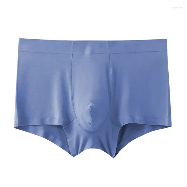 Sous-pants jeunes sous-vêtements sexy pour les jeunes u convex pochette boxer shorts modaux sans couture d'une pièce respirante lingerie inférieure masculine