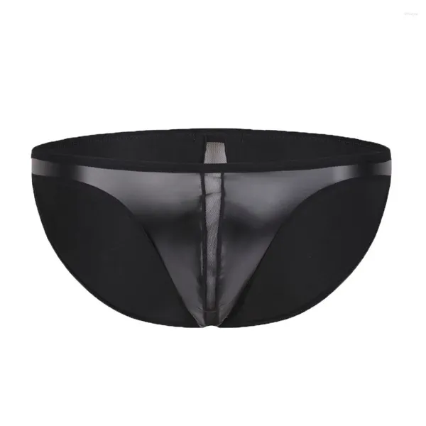 Calzoncillos YOUYEDIAN Hombres Sexy Novedad Tanga Ropa interior Nalgas desnudas Patente Calzoncillos # Y20