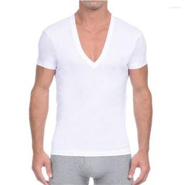 Onderhirts heren t-shirt ondergoed worstelen singlet camiseta interieur hombre vast katoen lichaam homme roupas masculinas doek ropa