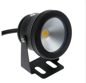 Lumières LED sous-marines 10 W pour piscine, étang de pêche, projecteur rond extérieur DC12 V CEROHS par Express