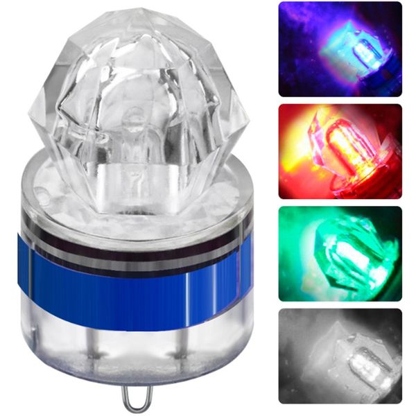 Sous-marin lumineux étanche piège à poisson équipement divers deepsea diamant lumière leurre pêche de nuit led appât poly poisson outil KL0020