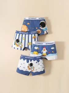 Sous-vêtements 4pcs boy sous-vêtements gamin bébé coton coton coton