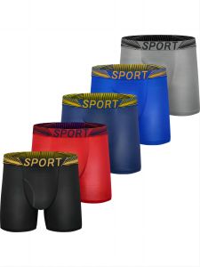 Sous-vêtements 5pcs BOXER BOXER BRIST